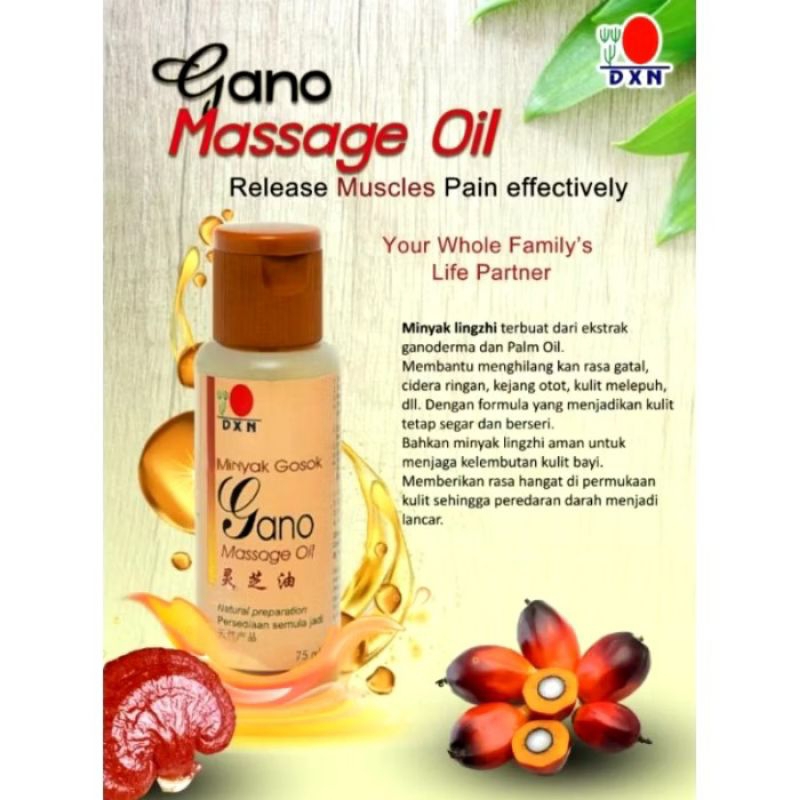 Minyak Lingzhi GANO DXN ( Pengganti Aroma Jasmine )