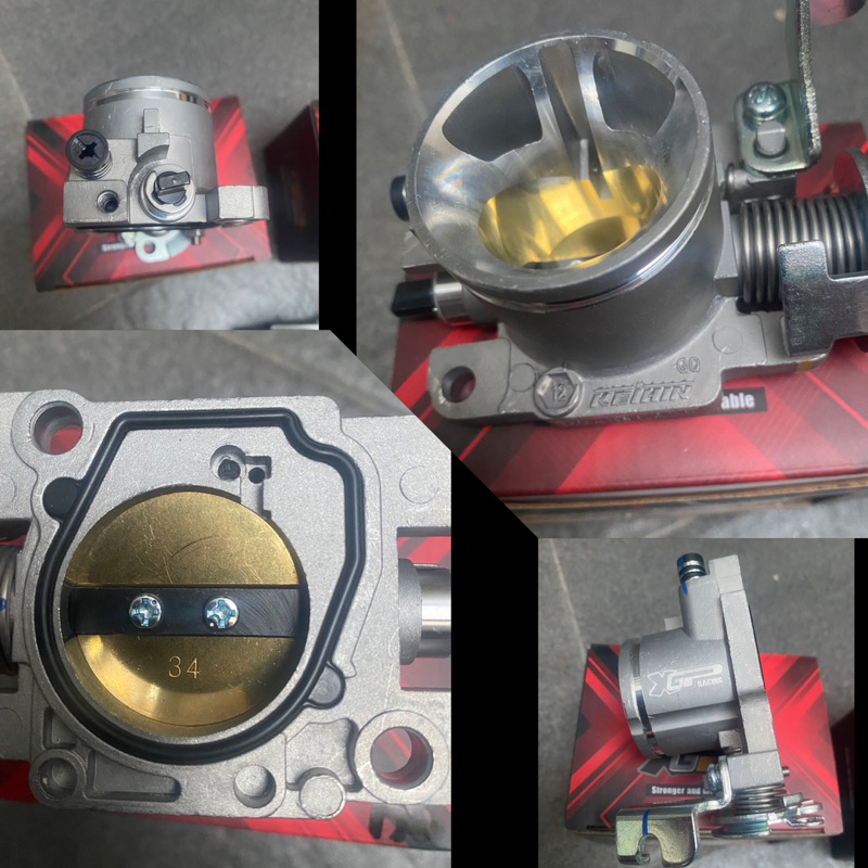 THROOTLE BODY XGP RACING VARIO BEAT 30MM TB VARIO 125 VARIO 150 PCX TB RACING UKURAN 28 32 dan 34