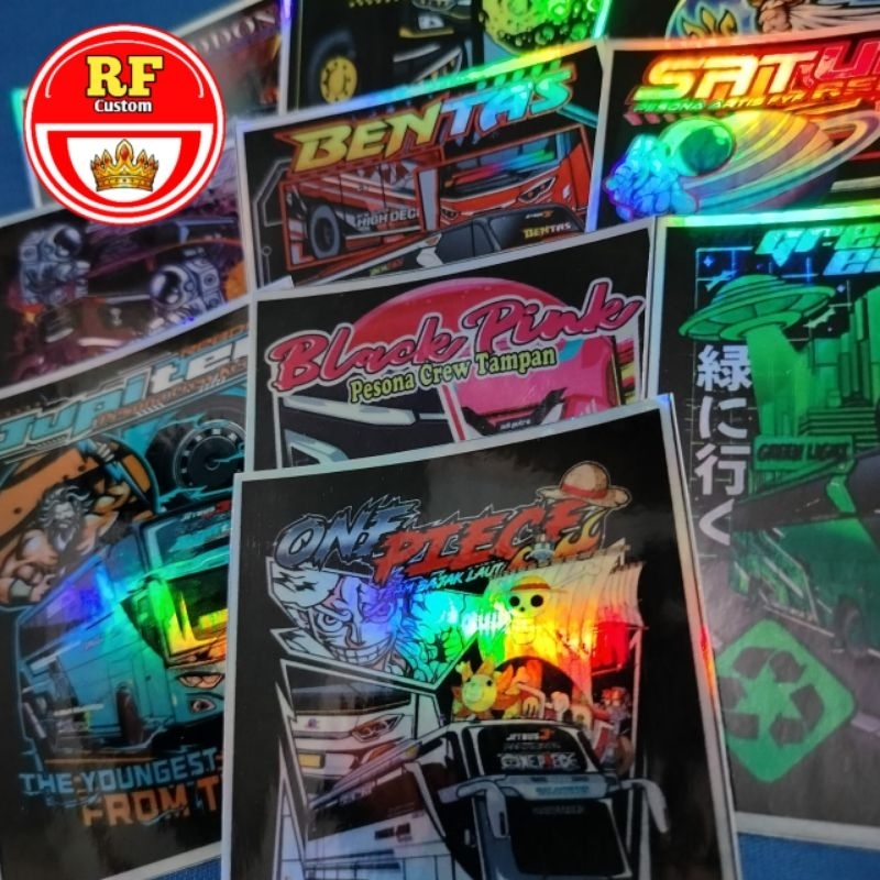 

STICKER BUS TUNGGAL JAYA EDITION HOLOGRAM / STIKER BUS VIRAL / STIKER BASURI / STIKER BUSMANIA / STIKER BUS ARTIS