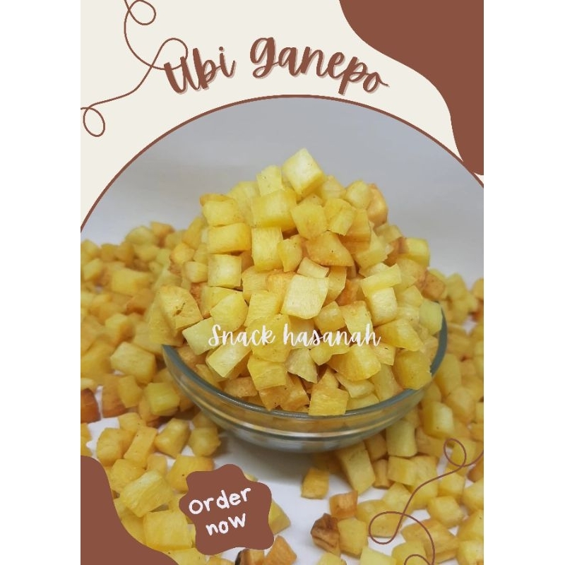 

Ubi Ganepo |Beteng-beteng Gurih| Cemilan enak | Snack Hasanah