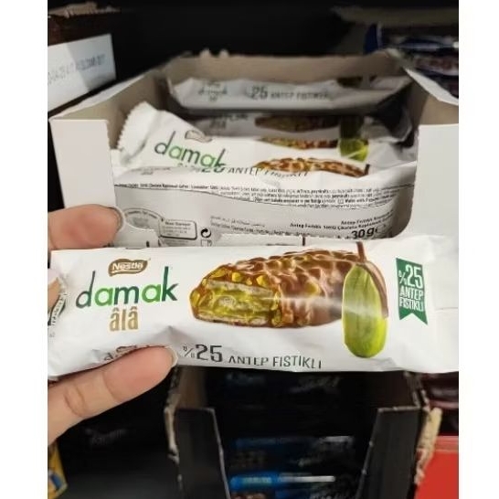 

damak coklat pisthacio asli turki