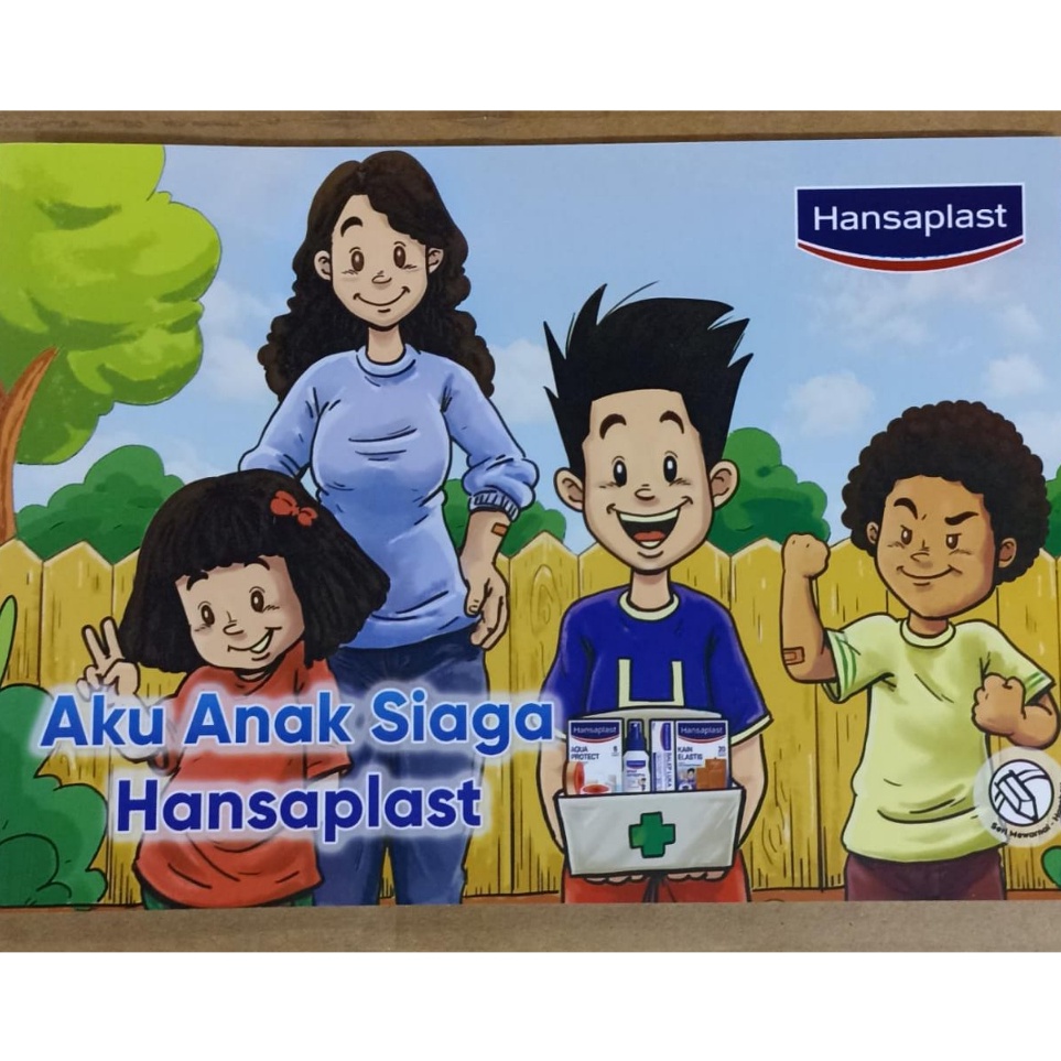 

ART K3C8 NOT FOR SALE Hansaplast Coloring Book