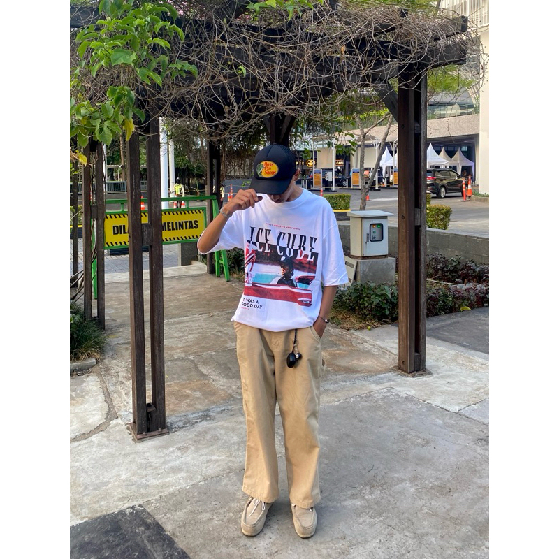 ICE CUBE RAPP TEE SHIRT WHITE