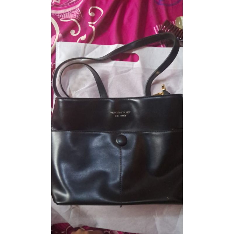 [PRELOVED] TAS BAHU WANITA JIMS HONEY HITAM