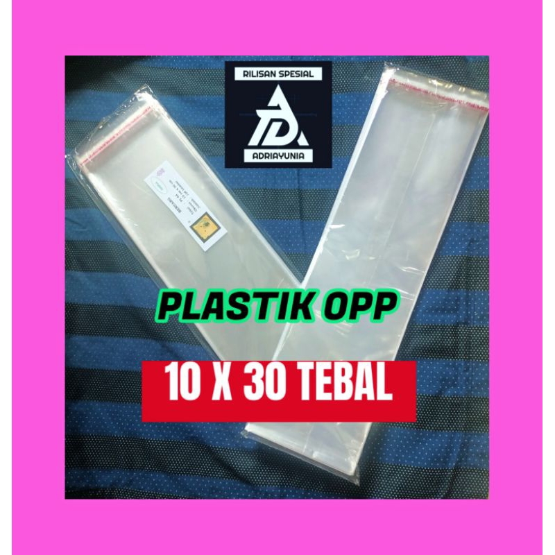 Plastik Opp 10x30 Roti & Kue - Plastik Opp 10 x 30 Souvenir & Aksesoris