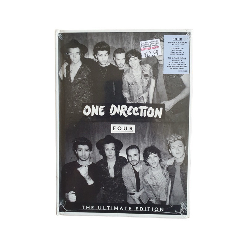 (NEW SEGEL READY STOCK) ONE DIRECTION FOUR ULTIMATE EDITION SEGEL ALBUM CD