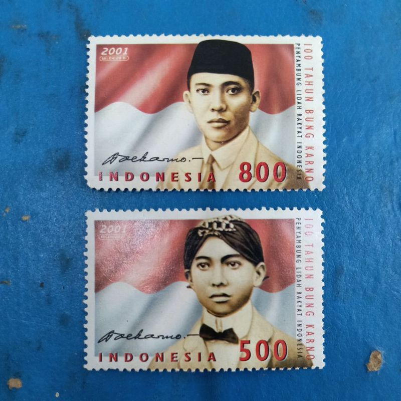 

perangko 100thn bung Karno(B17)