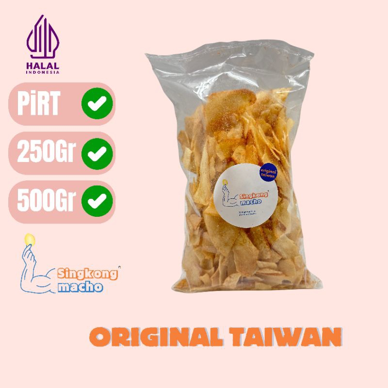 

SINGKONG MACHO - Singkong Presto - ORIGINAL TAIWAN - 250GR/500GR ( singkong enak/singkong presto/singkong mantap