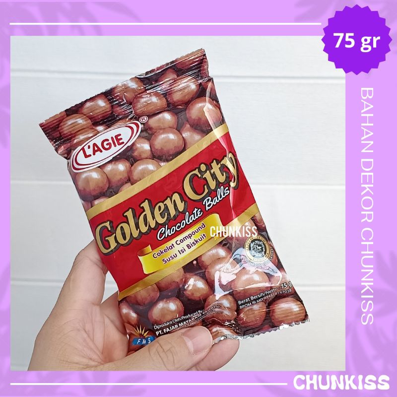 

LAGIE GOLDEN CITY BALL BESAR - 75 GR