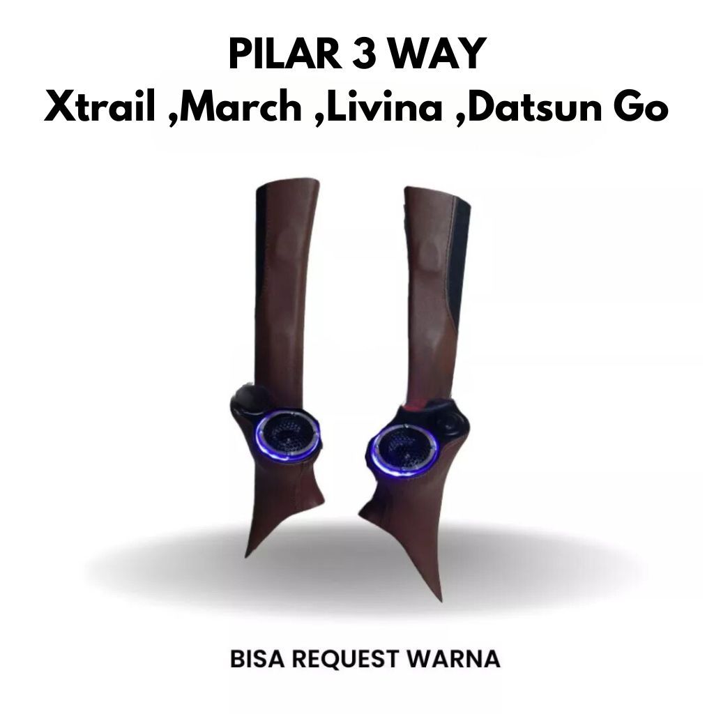 Pilar Panel Speaker Audio Midrange Tweeter 3 Way Mobil Nissan Xtrail t31 New March Livina Datsun Go