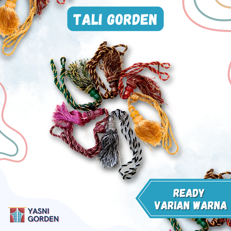 TALI GORDEN | TASEL GORDEN | PENGIKAT GORDEN ESTETIK MEWAH