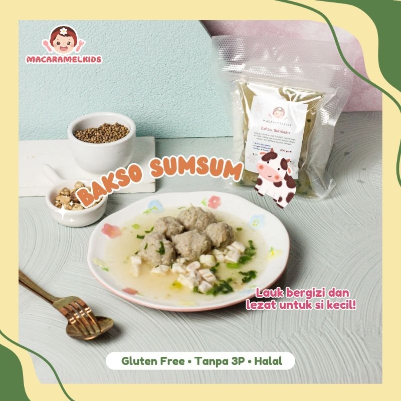 

Macaramel Kids - Bakso Sumsum 200gr