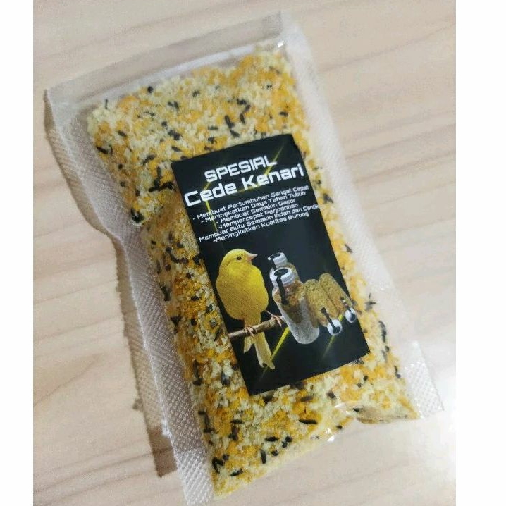 Cede Kenari Egg Food Pakan Tambahan Untuk Burung Kenari