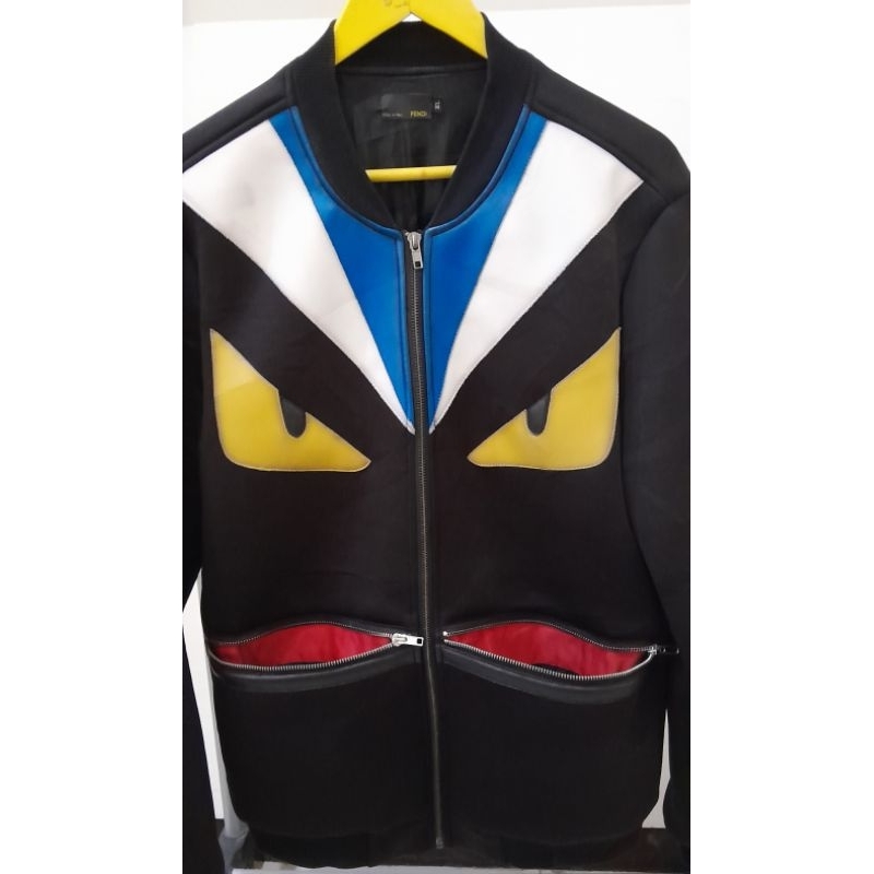 Jaket Vintage Bomber Casual Fendi Second Thrift Preloved