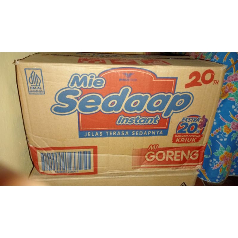 

mie sedap goreng 1dus isi 40pcs