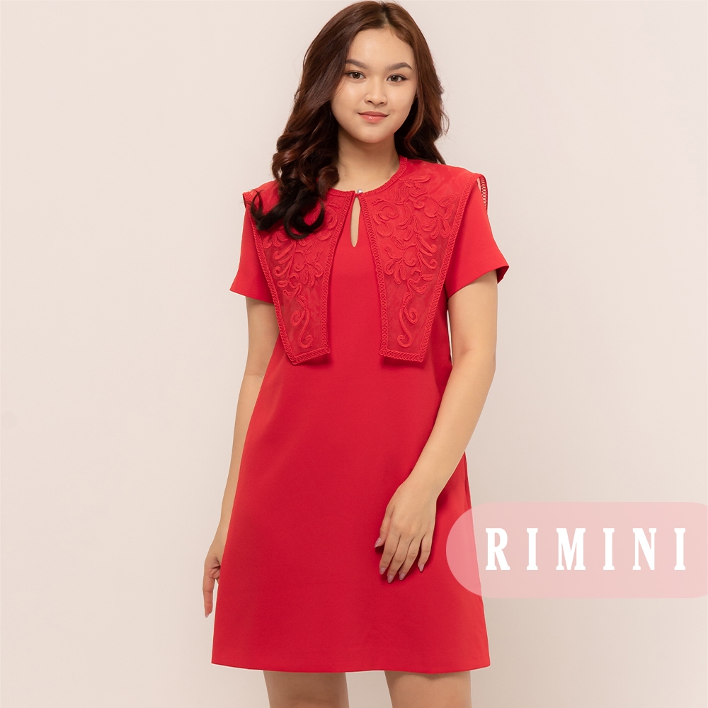 RIMINI - Gaun Pesta Wanita Lengan Pendek Size XS-XL -  Agnetta Dress CC30746