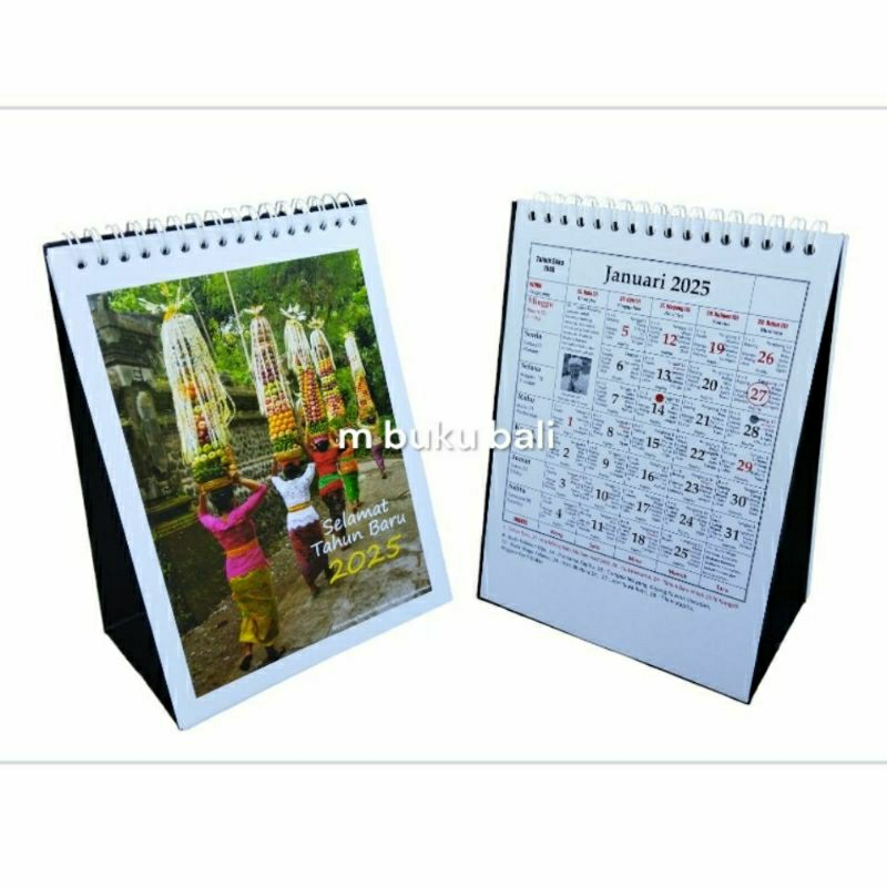 

Kalender Meja Bali 2025 Foto Bali