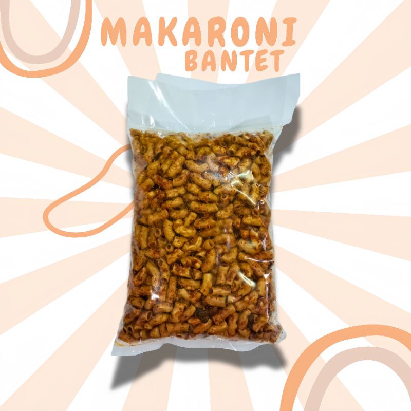 

Makaroni Bantet Daun Jeruk 500g - Gurih, Renyah, dan Pedas!