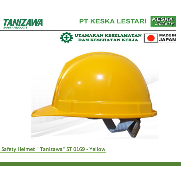 Helm Proyek TANIZAWA ST 0169 Kuning & Putih