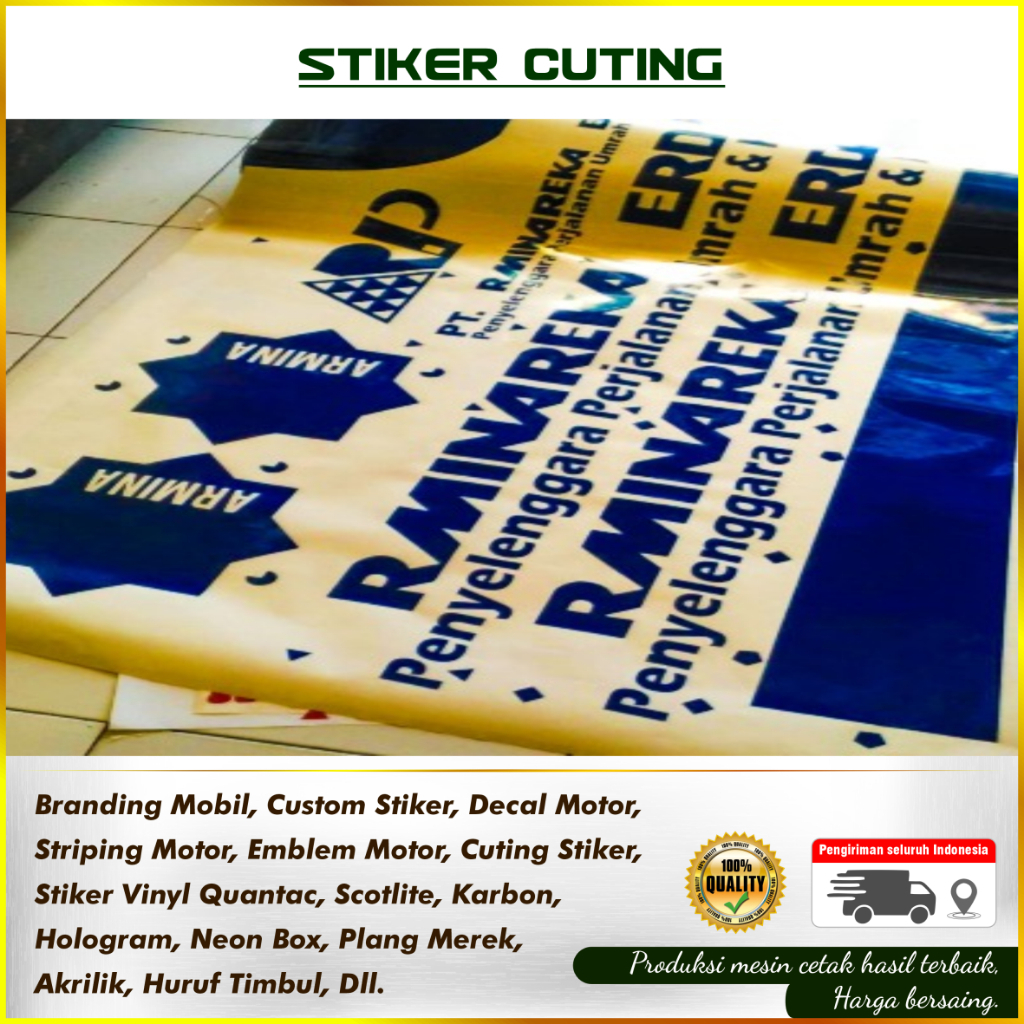 

Sticker Cuting Plang, Sticker Cuting Masjid, Sticker Cuting Kantor, Cuting Stiker Kampus Cuting, Dll