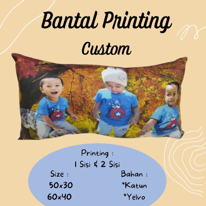 Souvenir Bantal Printing Foto Custom / Bantal Foto / Bantal Printing / Bantal Custom / Bantal Gradua