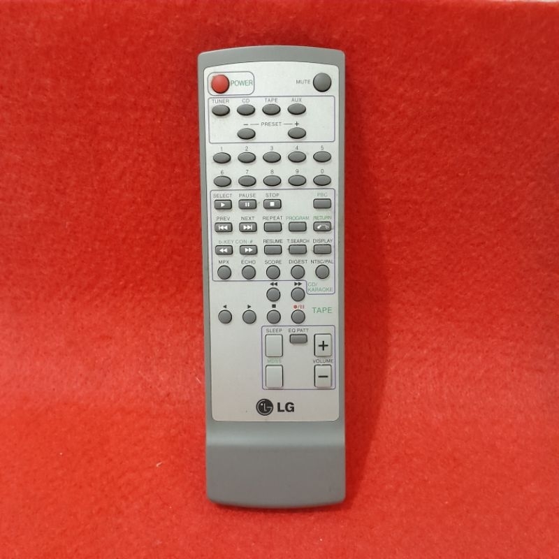 Remote CD Tape Compo LG Original Asli .