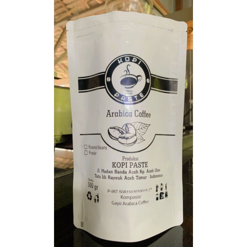 

bubuk/biji arabica long berry 500 gram