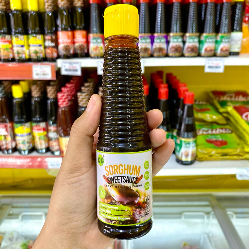 

Organic Center Sorghum Sweet Sauce Kecap Manis Sorghum Kecap Sehat 140ml