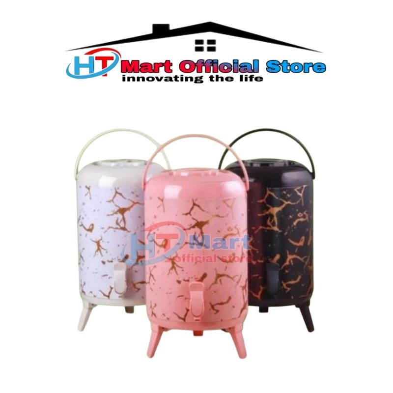 HT mart - Dispenser Vicenza 9.5 Liter WMB 1000 WJ termos air panas dingin motif marble Water jug Tem