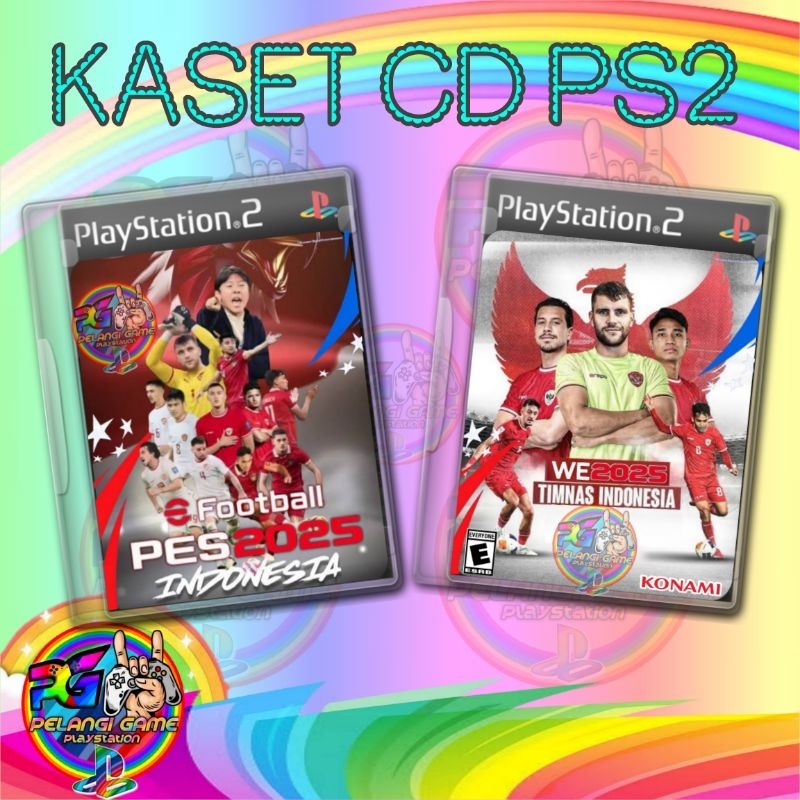 KASET CD PS2 WE & PES UPDATE TERBARU