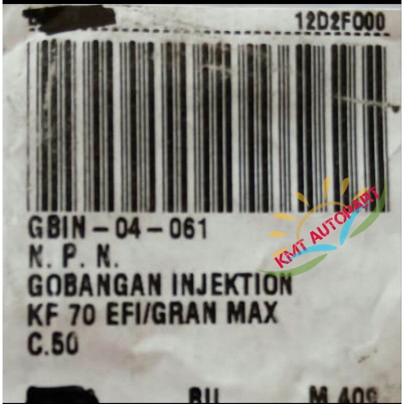 gobangan injeksen granmax luxio kijang efi kf70