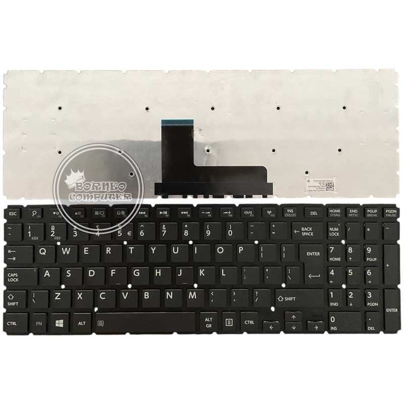 KEYBOARD TOSHIBA SATELLITE P55W NUMERIC BIG ENTER