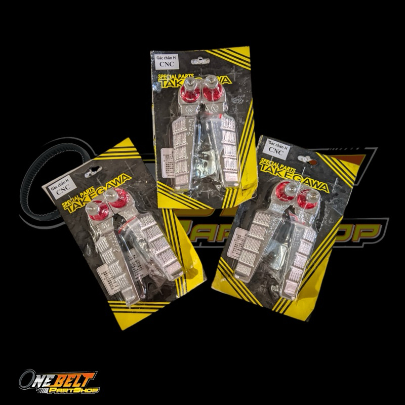 FOSTEP TAKEGAWA GCRAFT SILVER ORIGINAL VIETNAM HONDA