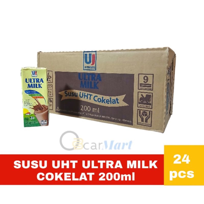 

ULTRA MILK 1 Dus 200ml Susu UHT COKELAT