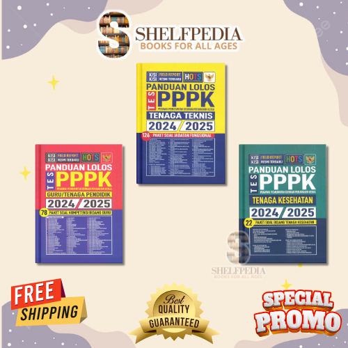 Panduan Lolos Tes PPPK 2024-2025: Buku PPPK Tenaga Teknis, Buku PPPK Tenaga Pendidik (Guru), & Buku 