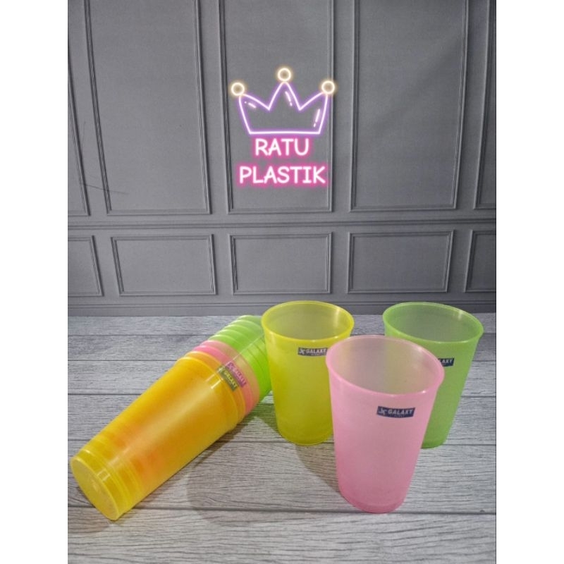 Gelas Hs 11 Ori / Gelas Warna / Gelas plastik