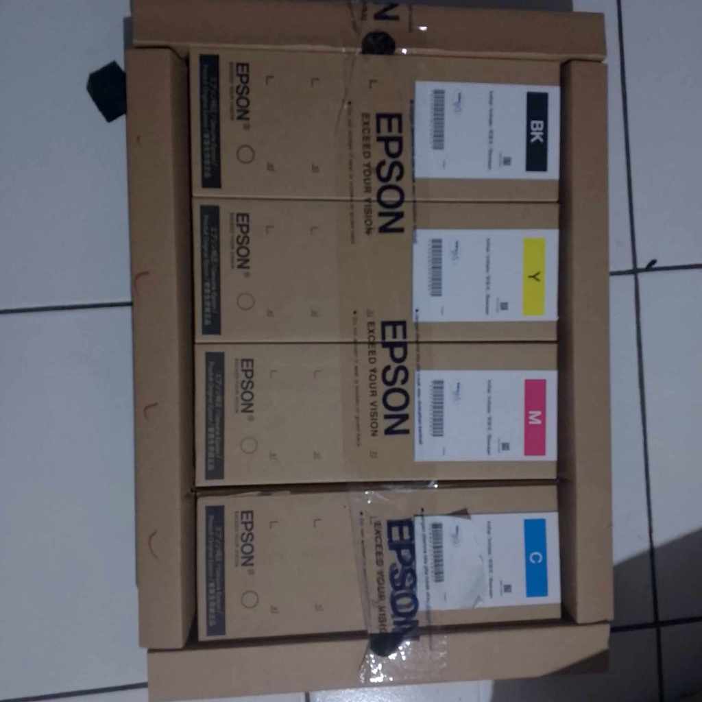 Tinta Original Epson WF C5390 WFC 5390 Asli Bawaan Printer