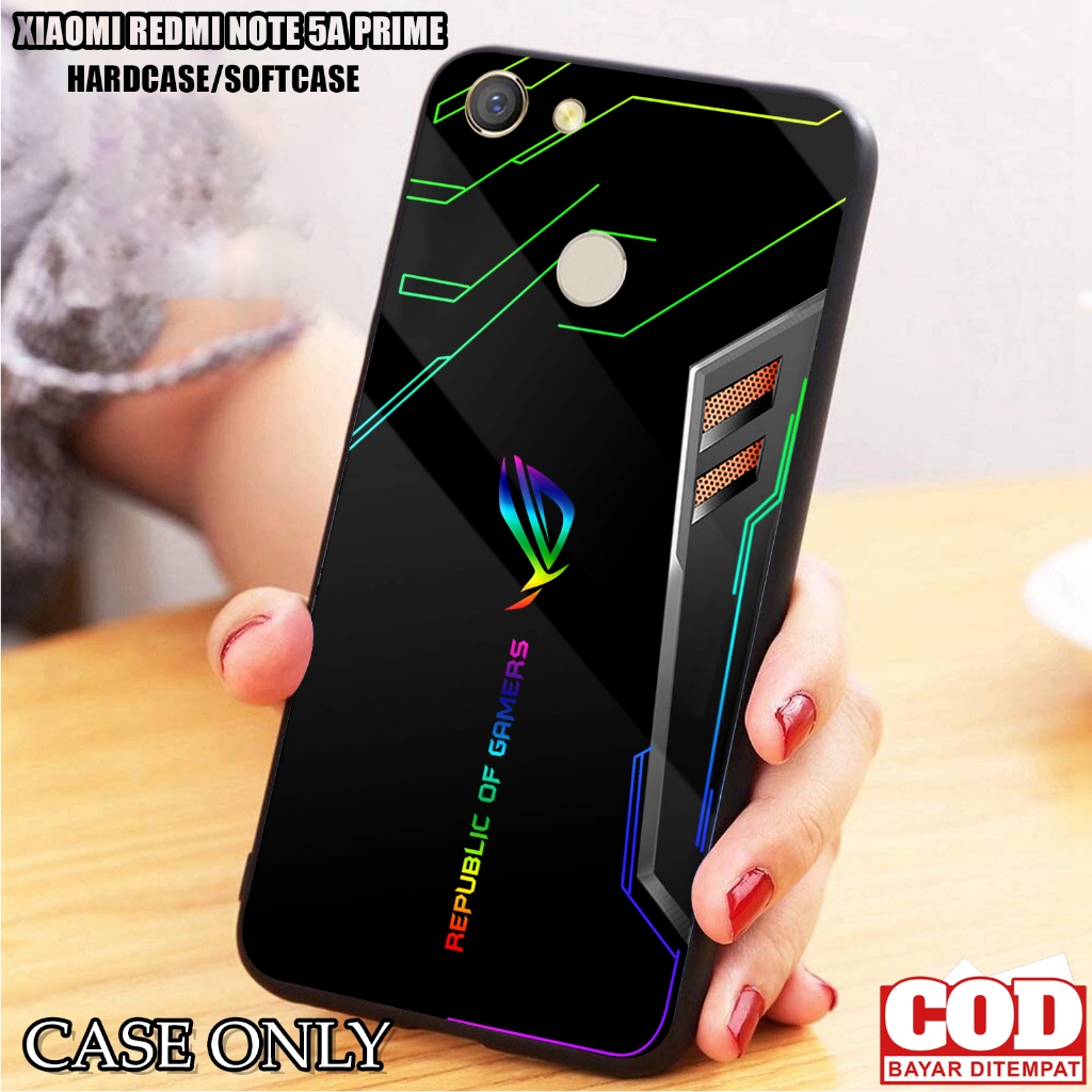 Case  XIAOMI REDMI NOTE 5A PRIME  - Casing XIAOMI REDMI NOTE 5A PRIME [ ROG ] Silikon XIAOMI REDMI N