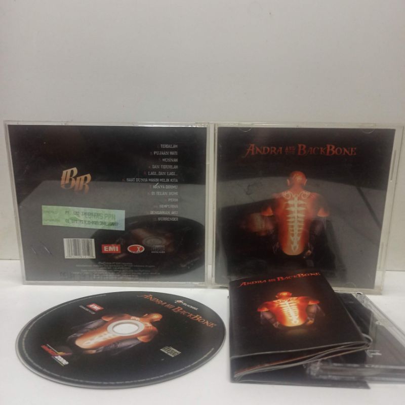 CD&kaset pita Andra And Thebackbone-Self Titled