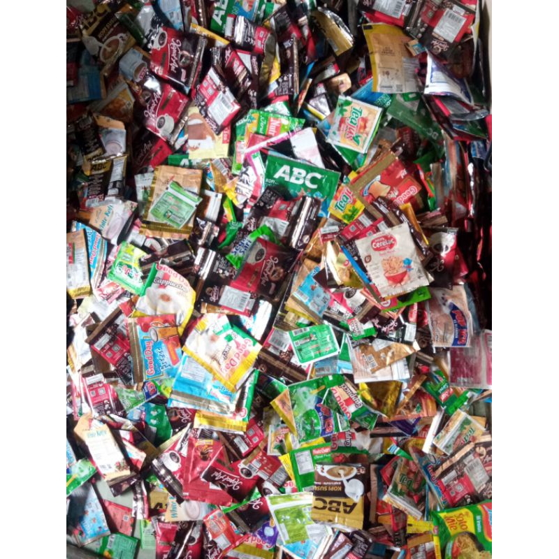 

Bungkus Bekas untuk bahan ecobrik lembaran 300gr