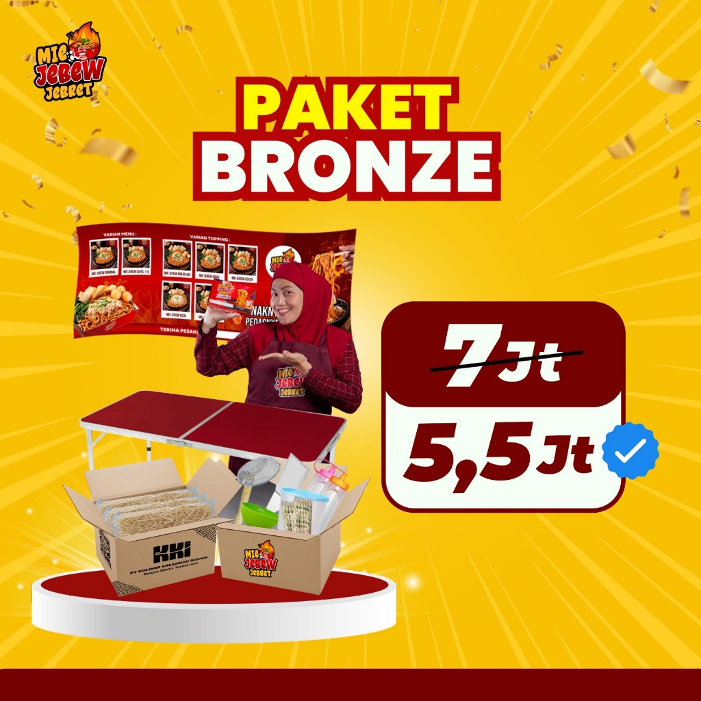 

Kemitraan Franchise Mie Pedas Pan Garut Kekinian Termurah Terlaris Mie Jebew Jebret - PAKET BRONZE