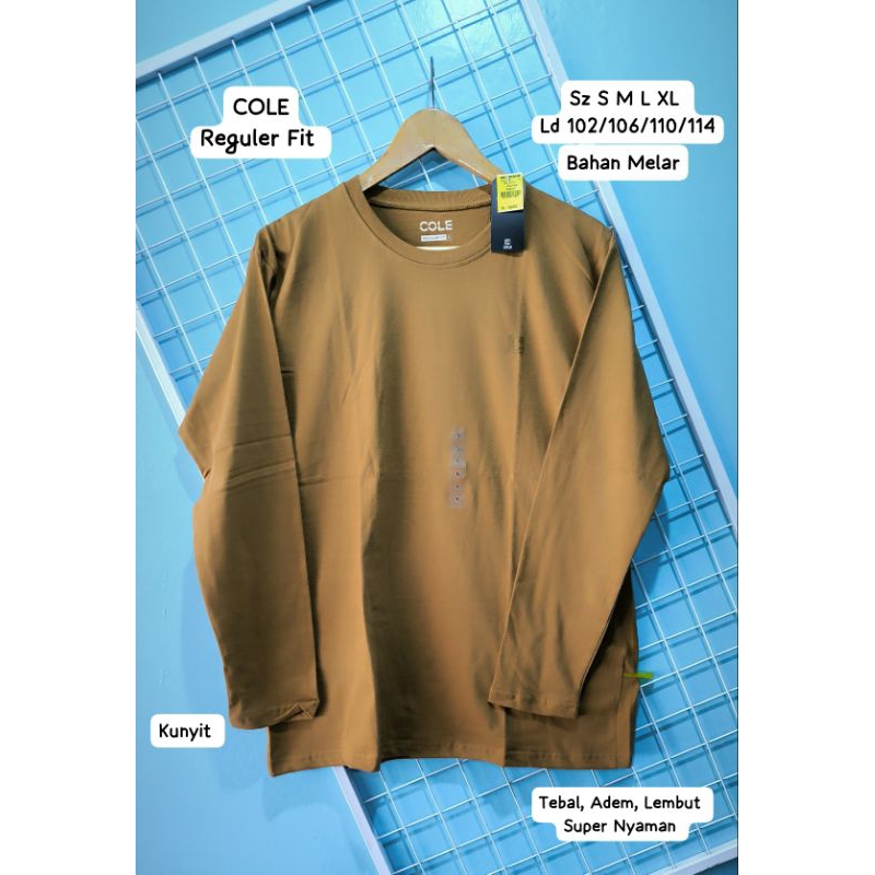 Kaos Panjang Pria Dewasa Original Brand Cole
