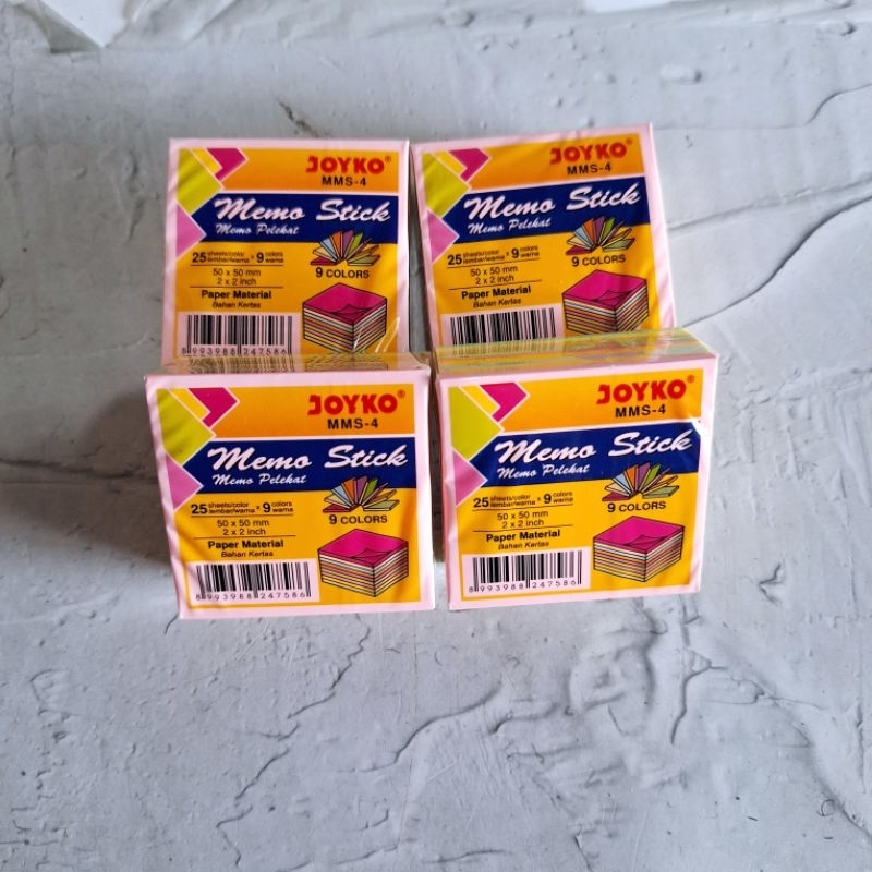 

(12 Pcs) Memo Stick Joyko MMS-4 RB6