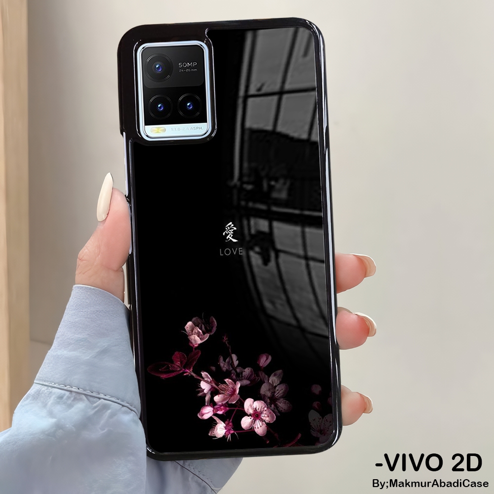 Hardcase Glossy 2D Case Vivo Y21 Y21A Y21S Y21T Y33T Y33S Casing Vivo - Case Motif Galaxy Astronot