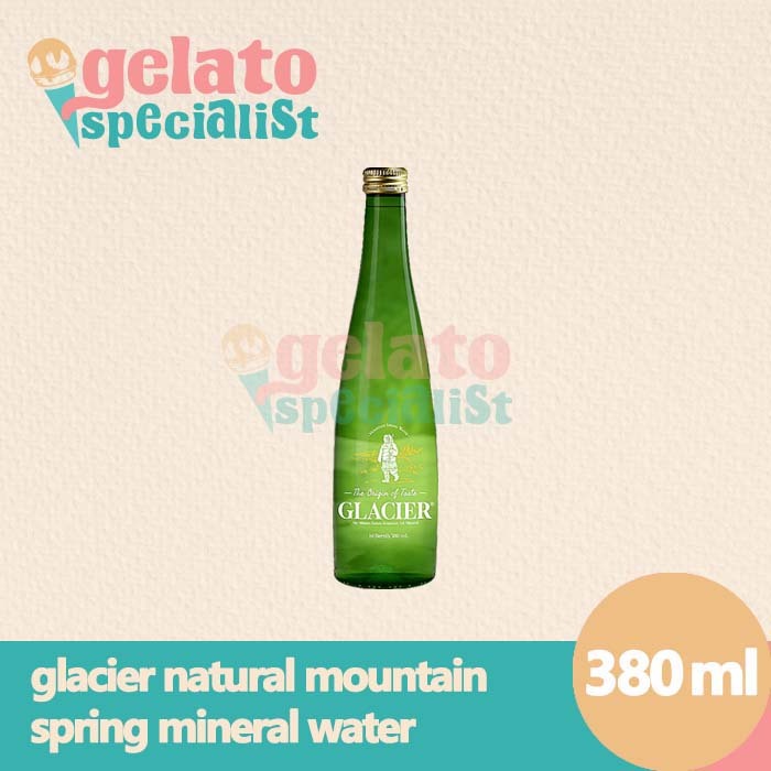 

Glacier Natural Mountain Spring mineral Water 380ml