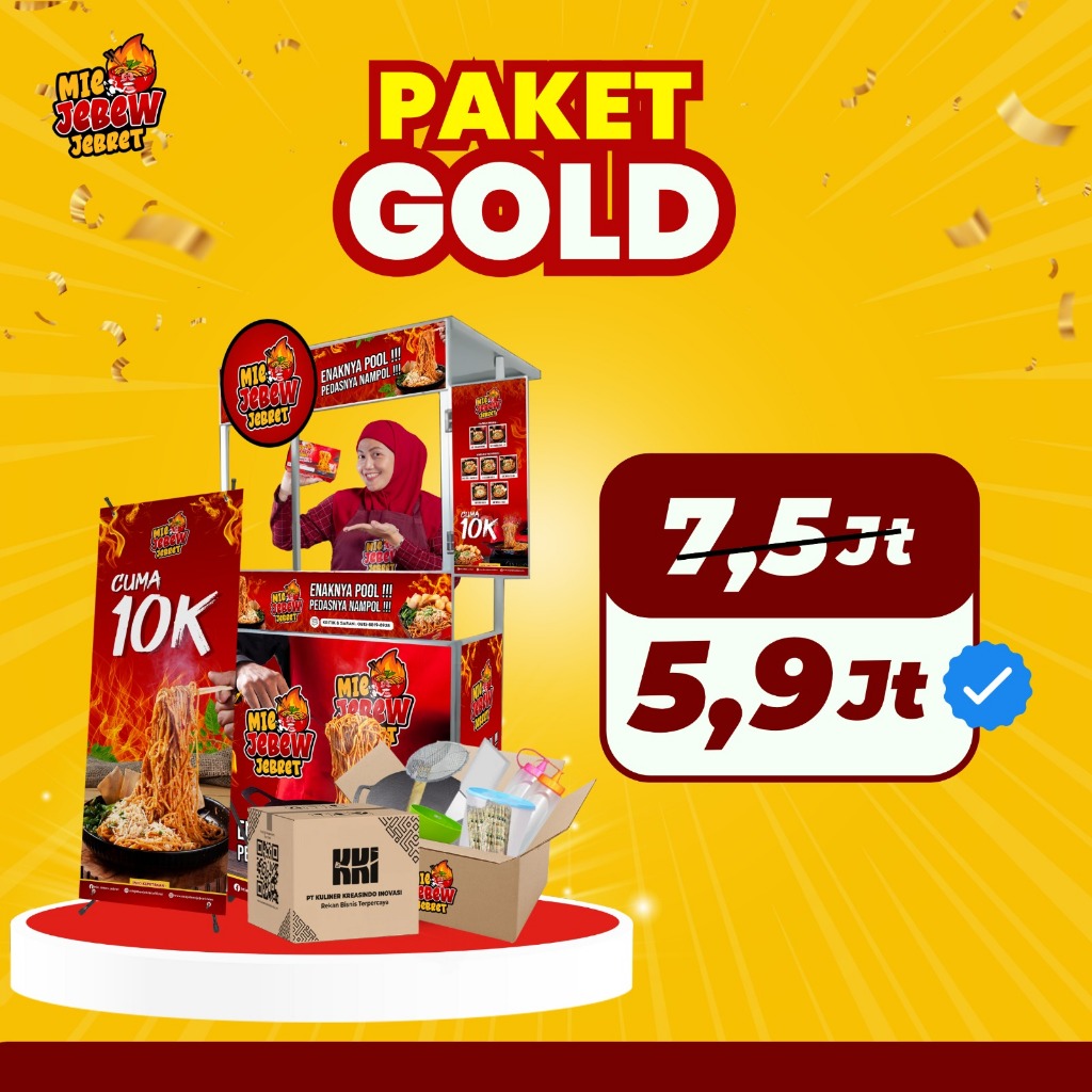 

Kemitraan Franchise Mie Pedas Pan Garut Kekinian Termurah Terlaris Mie Jebew Jebret - PAKET GOLD