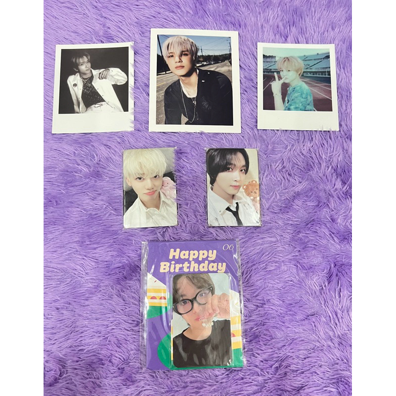 Photocard Official Polaroid Official Birthday Card Official Haechan Jaemin Jeno Jisung Chenle NCT DR