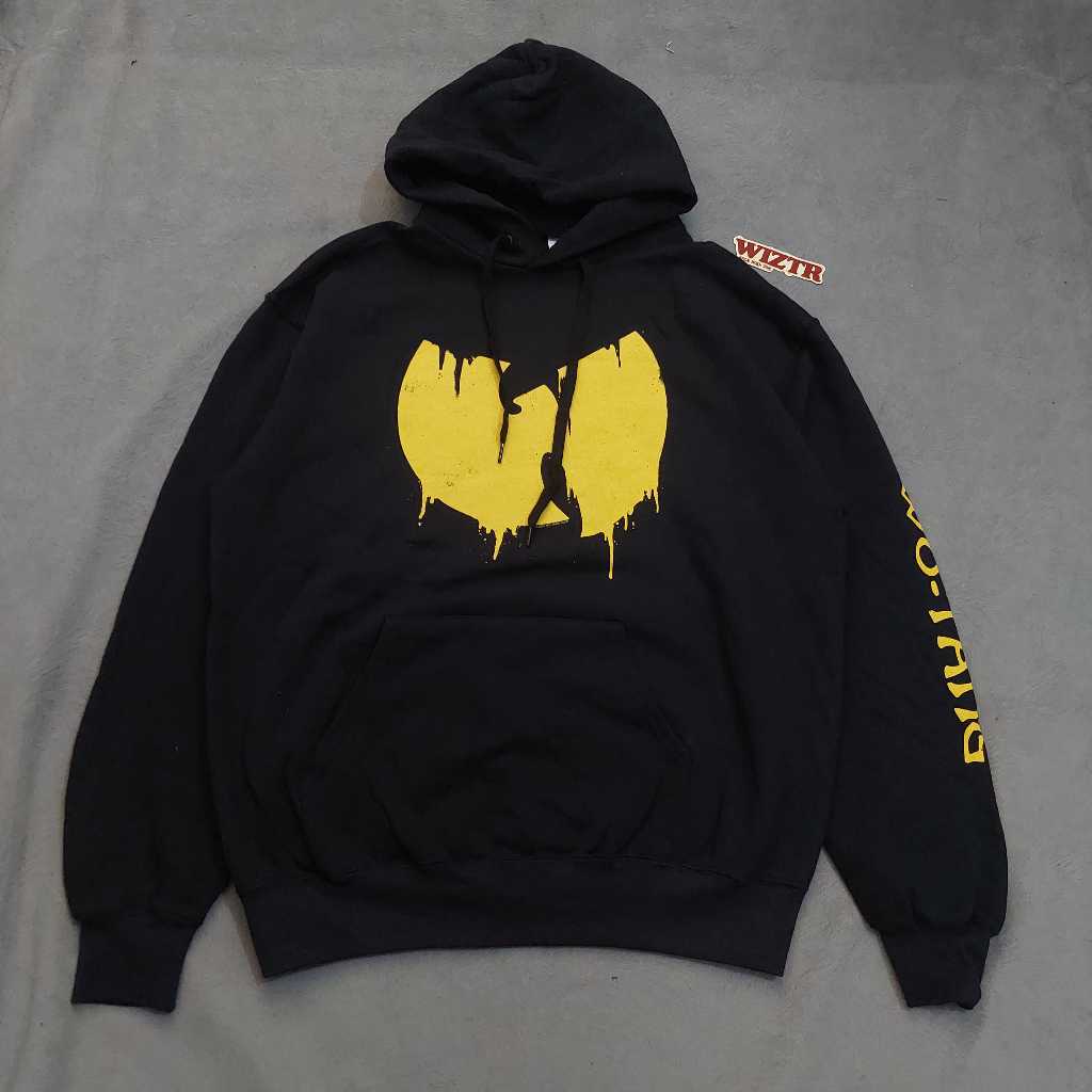 Hoodie  Band Official WU - TANG CLAN - SLIDING LOGO Original