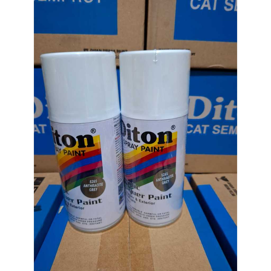 Pilox Diton Anthracite Grey 8265 300ml Abu-abu Metalik