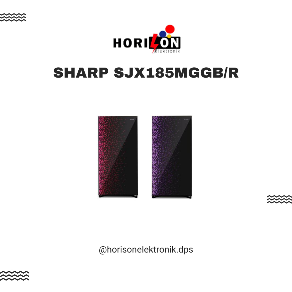 KULKAS 1 PINTU SHARP SJX185MGGB / R